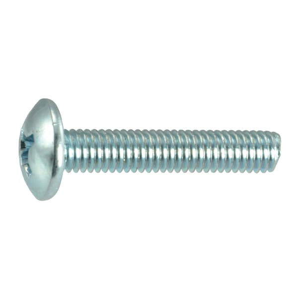 Midwest Fastener M3-0.50 x 16 mm Phillips Truss Machine Screw, Zinc Plated Steel, 25 PK 31285 - main